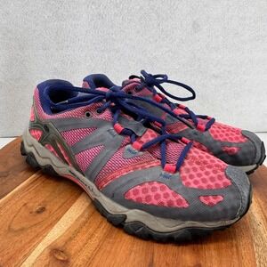 Merrell Trail Running Shoes Lightweight Athletic Pink Gray Womens‎ 8.5